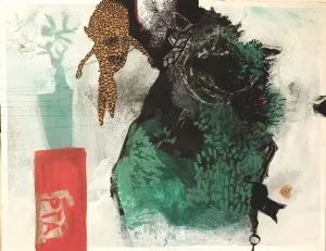 ÇAĞLAR UZUN tarafından 2020 yılında 120x150 cm ölçülerinde Tuval üzeri akrilik yağlıboya pastel boya dripstik tekniği ile yapılmıştır.