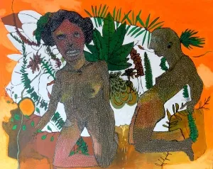 ÇAĞLAR UZUN tarafından 2020 yılında 120x150 cm ölçülerinde Tuval üzeri akrilik yağlıboya pastel boya dripstik tekniği ile yapılmıştır.