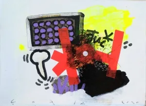 ÇAĞLAR UZUN tarafından 2020 yılında 60x80 cm ölçülerinde Tuval üzeri karışık teknik tekniği ile yapılmıştır.