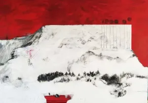 ÇAĞLAR UZUN tarafından 2019 yılında 120x200 cm ölçülerinde Tuval üzeri karışık teknik tekniği ile yapılmıştır.