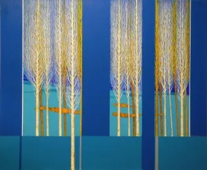 ATİLLA ATAR tarafından 2021 yılında 116x140 cm ölçülerinde Tuval üzeri akrilik boya tekniği ile yapılmıştır.