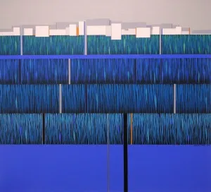 ATİLLA ATAR tarafından 2021 yılında 100x110 cm ölçülerinde Tuval üzeri akrilik boya tekniği ile yapılmıştır.