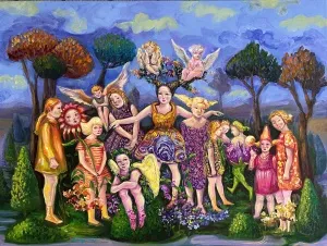 SİMGE KALFAOĞLU tarafından 2025 yılında 60x80 cm ölçülerinde Tuval üzeri akrilik boya tekniği ile yapılmıştır.