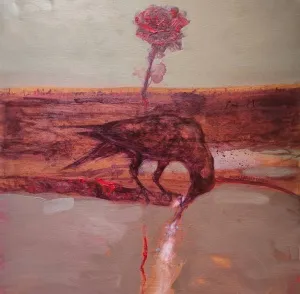 SONER GÖKSAY tarafından 2025 yılında 60x60 cm ölçülerinde Tuval üzeri yağlı boya tekniği ile yapılmıştır.