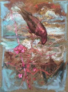 SONER GÖKSAY tarafından 2023 yılında 70x50 cm ölçülerinde Tuval üzeri yağlı boya tekniği ile yapılmıştır.