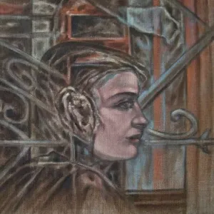 CELALETTİN TANDOĞDU tarafından 2010 yılında 40x40 cm ölçülerinde Tuval üzeri yağlı boya tekniği ile yapılmıştır.