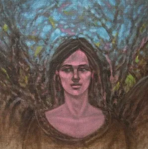 CELALETTİN TANDOĞDU tarafından 2010 yılında 31x31 cm ölçülerinde Tuval üzeri yağlı boya tekniği ile yapılmıştır.