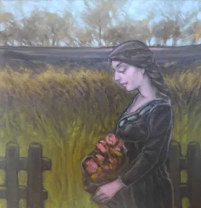 CELALETTİN TANDOĞDU tarafından 2013 yılında 30x30 cm ölçülerinde Tuval üzeri yağlı boya tekniği ile yapılmıştır.