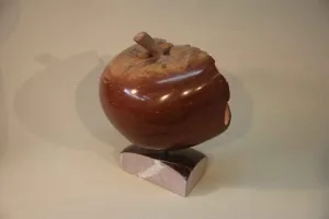 CEMİL GÜÇ tarafından 2012 yılında 35x30x30 cm ölçülerinde Kastamonu Taşı tekniği ile yapılmıştır.