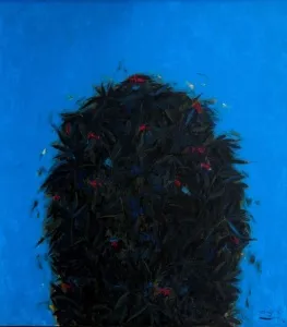 CENGİZ SAVAŞ tarafından 2012 yılında 190x170 cm ölçülerinde Tuval üzeri yağlı boya tekniği ile yapılmıştır.