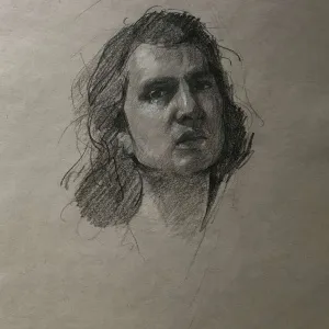 EREN LAÇİN tarafından 2020 yılında 35x28 cm ölçülerinde Kağıt üzeri karışık teknik tekniği ile yapılmıştır.