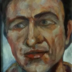EROL EVGİN tarafından 2005 yılında 40x30 cm ölçülerinde Tuval üzeri yağlı boya tekniği ile yapılmıştır.