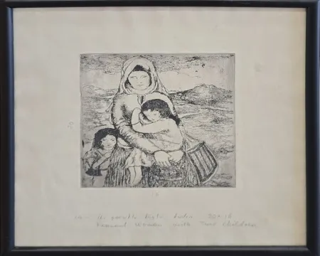 TURGUT ZAİM tarafından 16x20 cm ölçülerinde Gravür tekniği ile yapılmıştır.