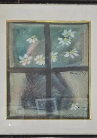 TUNCAY BETİL tarafından 1983 yılında 34x24 cm ölçülerinde Kağıt üzeri karışık teknik tekniği ile yapılmıştır.