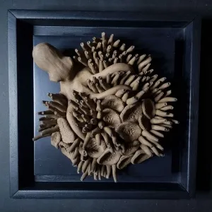 ELİF NURAN YAŞAROL tarafından 2025 yılında 26x26x8 cm ölçülerinde Seramik, Elle Şekillendirme tekniği ile yapılmıştır.