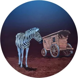 EMİRHAN CANDAN tarafından 2025 yılında 58x58 cm ölçülerinde Pres tuval üzerine akrilik boya tekniği ile yapılmıştır.