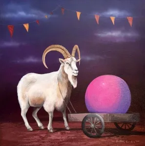 EMİRHAN CANDAN tarafından 2024 yılında 40x40 cm ölçülerinde Tuval üzerine akrilik boya tekniği ile yapılmıştır.