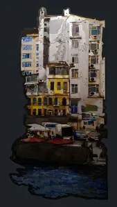 EMRE LÜLE tarafından 2015 yılında 196x100 cm ölçülerinde Pleksiglas+Ahşap tekniği ile yapılmıştır.