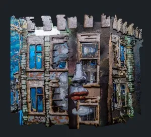 EMRE LÜLE tarafından 2014 yılında 90x100 cm ölçülerinde Pleksiglas+Ahşap tekniği ile yapılmıştır.