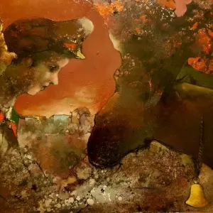 EROL PELİOĞLU tarafından 2019 yılında 80x100 cm ölçülerinde Tuval üzeri yağlı boya tekniği ile yapılmıştır.