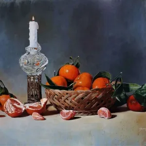 HASAN SAYGIN tarafından 2018 yılında 65x92 cm ölçülerinde Tuval üzeri yağlı boya tekniği ile yapılmıştır.