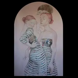 ESRA YILDIRIM  tarafından 2025 yılında 225x150 cm ölçülerinde Tuval üzeri yağlı boya tekniği ile yapılmıştır.