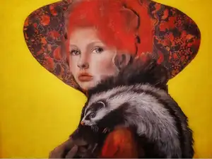 ESRA YILDIRIM  tarafından 2024 yılında 60x80 cm ölçülerinde Tuval üzeri yağlı boya tekniği ile yapılmıştır.