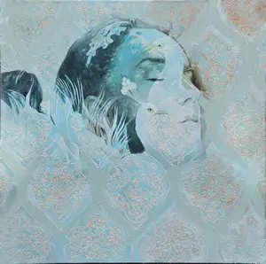 ESRA YILDIRIM  tarafından 2024 yılında 80x80 cm ölçülerinde Tuval üzeri yağlı boya tekniği ile yapılmıştır.