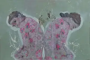 ESRA YILDIRIM  tarafından 2023 yılında 80x120 cm ölçülerinde Tuval üzeri yağlı boya tekniği ile yapılmıştır.