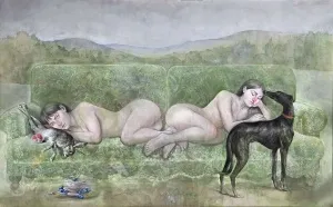 ESRA YILDIRIM  tarafından 2025 yılında 150x235 cm ölçülerinde Tuval üzeri yağlı boya tekniği ile yapılmıştır.