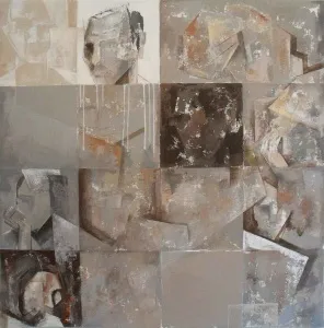 EVREN TEMEL tarafından 2011 yılında 100x100 cm ölçülerinde Tuval üzeri yağlı boya tekniği ile yapılmıştır.