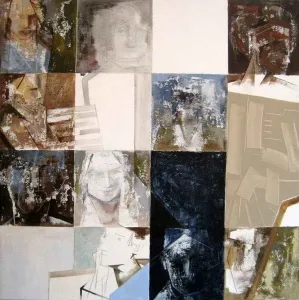 EVREN TEMEL tarafından 2011 yılında 100x100 cm ölçülerinde Tuval üzeri yağlı boya tekniği ile yapılmıştır.