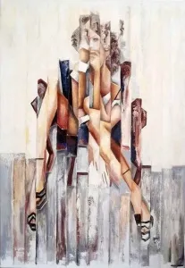 EVREN TEMEL tarafından 2010 yılında 135x92 cm ölçülerinde Tuval üzeri yağlı boya tekniği ile yapılmıştır.