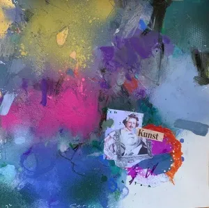 FAİKA CEREN ÇAĞLAR  tarafından 2022 yılında 30x30 cm ölçülerinde Kağıt üzeri karışık teknik tekniği ile yapılmıştır.