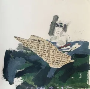 FAİKA CEREN ÇAĞLAR  tarafından 2024 yılında 30x30 cm ölçülerinde Kağıt üzeri karışık teknik tekniği ile yapılmıştır.