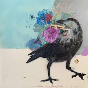 FAİKA CEREN ÇAĞLAR  tarafından 2024 yılında 30x30 cm ölçülerinde Kağıt üzeri karışık teknik tekniği ile yapılmıştır.