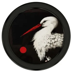 EBRU DURAN tarafından 2021 yılında 36x36 cm ölçülerinde Sıraltı Çini Tekniği tekniği ile yapılmıştır.