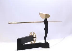 FERİT YAZICI tarafından 2025 yılında 33.2x102.3x42.4 cm ölçülerinde Karışık teknik , ahşap, alüminyum tekniği ile yapılmıştır.