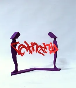 FERİT YAZICI tarafından 2025 yılında 28.3x37x23.3 cm ölçülerinde Karışık teknik , ahşap, metal tekniği ile yapılmıştır.