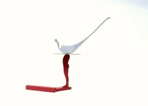 FERİT YAZICI tarafından 2025 yılında 38.3x72x34.5 cm ölçülerinde Karışık teknik , ahşap, metal tekniği ile yapılmıştır.