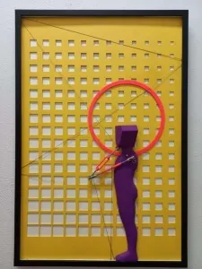 FERİT YAZICI tarafından 2025 yılında 93x62.5 cm ölçülerinde Karışık teknik, ahşap, metal, kompozit malzeme tekniği ile yapılmıştır.