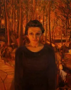 GÜLİSTAN KARAGÜZEL tarafından 2015 yılında 120x90 cm ölçülerinde Tuval üzeri yağlı boya tekniği ile yapılmıştır.