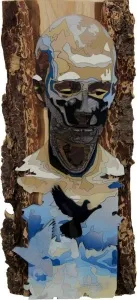 EMRE LÜLE tarafından 2016 yılında 60x28 cm ölçülerinde Karışık teknik tekniği ile yapılmıştır.