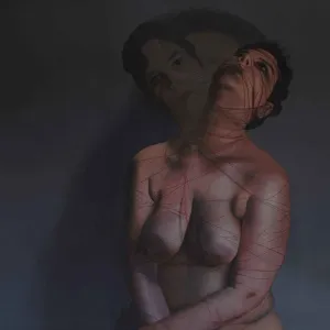 EMRAH EMİR tarafından 2016 yılında 150x165 cm ölçülerinde Tuval üzeri akrilik boya tekniği ile yapılmıştır.