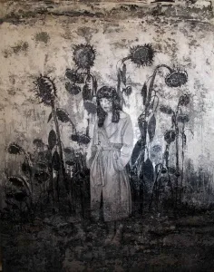 ŞAHİN DEMİR tarafından 2016 yılında 190x150 cm ölçülerinde Tuval üzeri akrilik boya tekniği ile yapılmıştır.