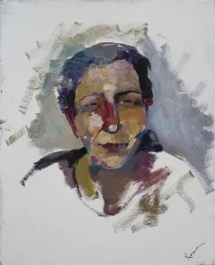 HANIM TAGIYEVA tarafından 2015 yılında 50x40 cm ölçülerinde Tuval üzeri yağlı boya tekniği ile yapılmıştır.