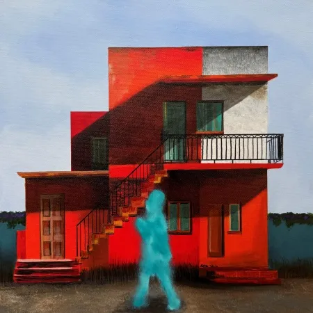 ARDA SELİM tarafından 2025 yılında 40x40 cm ölçülerinde Tuval üzeri yağlı boya tekniği ile yapılmıştır.