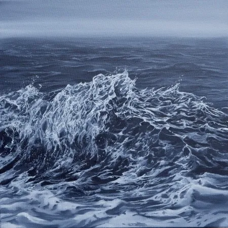 İLHAN HARUN CAN tarafından 2025 yılında 40x40 cm ölçülerinde Tuval üzeri yağlı boya tekniği ile yapılmıştır.