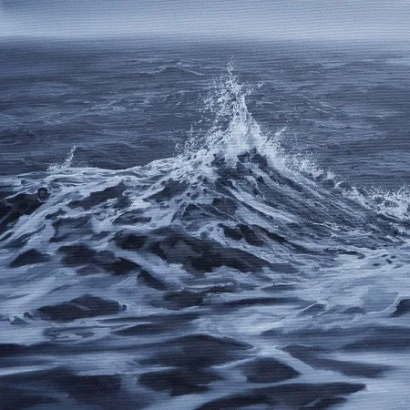 İLHAN HARUN CAN tarafından 2025 yılında 40x40 cm ölçülerinde Tuval üzeri yağlı boya tekniği ile yapılmıştır.