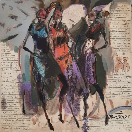 NURETTİN AKKAYA tarafından 2025 yılında 40x40 cm ölçülerinde Tuval üzeri yağlı boya tekniği ile yapılmıştır.